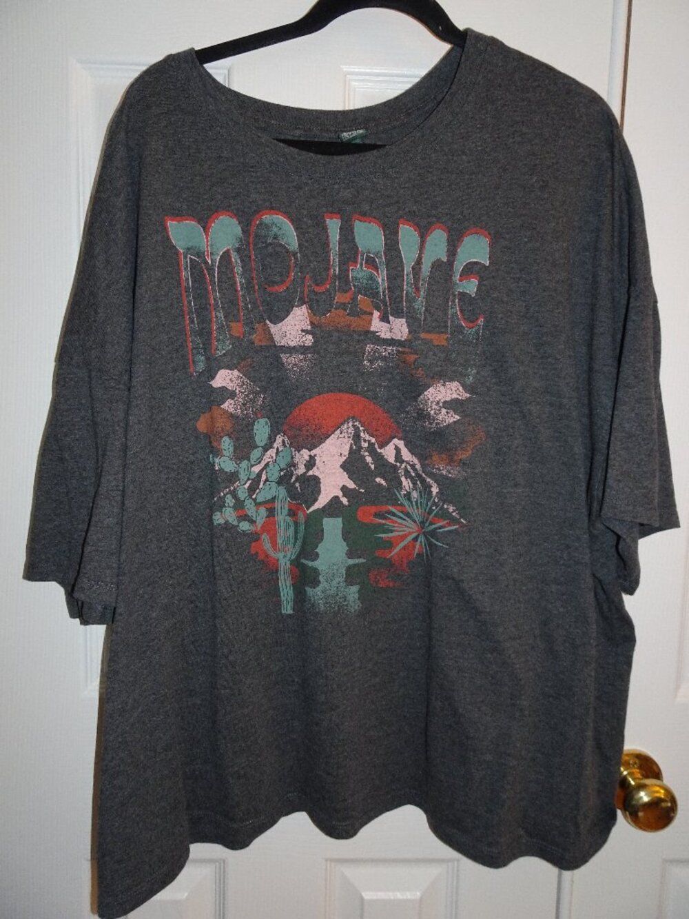 Mojave Desert Graphic Drop Shoulder Flowy Tee